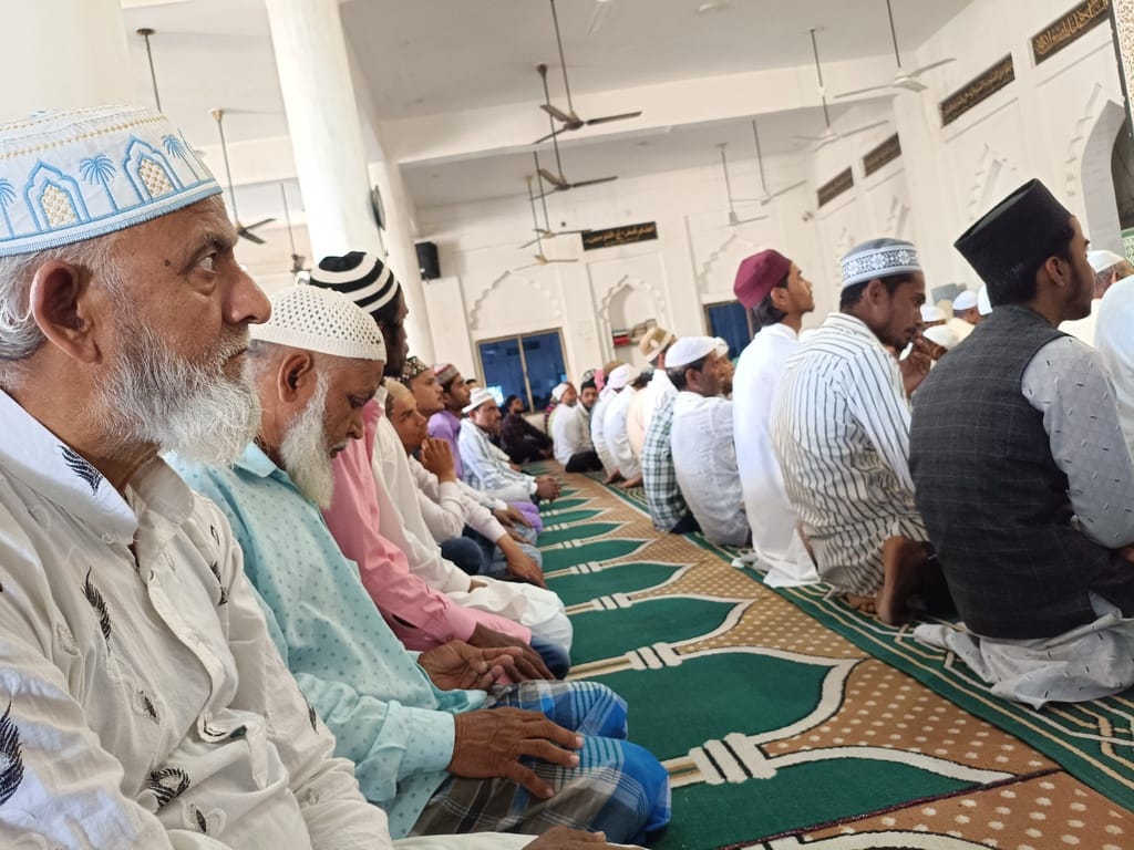 Prayers for peace and tranquility were offered on the second Friday of Ramadan.