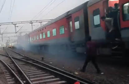 Saharanpur: Electrical wires fell on OHI line, rail traffic disrupted; Many trains stopped