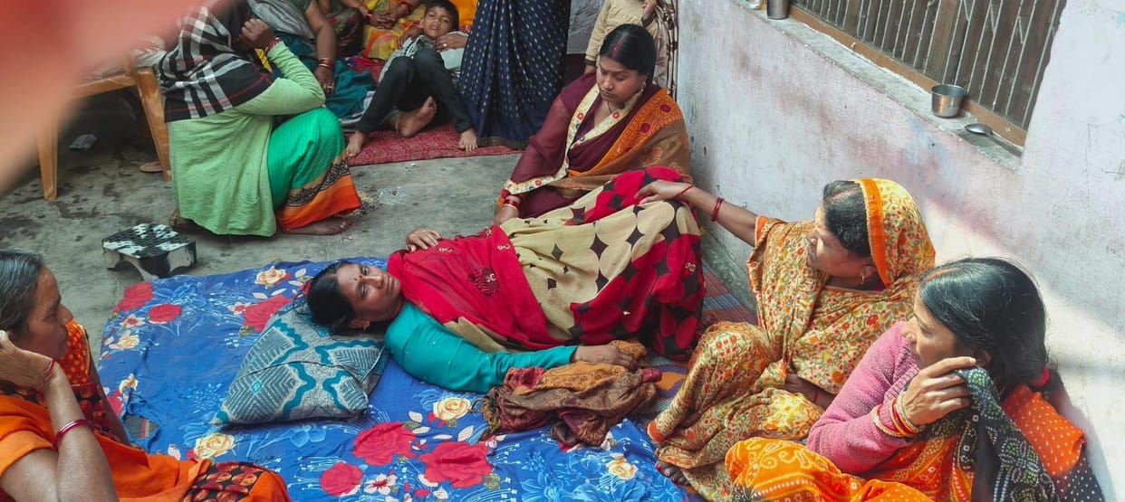 Ram Gopal was beaten for three hours in the police station, his family members were abused and he was chased away.