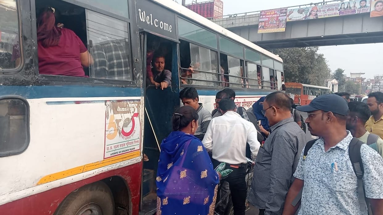 150 trips of 90 buses increased, 28 buses ran on Delhi route