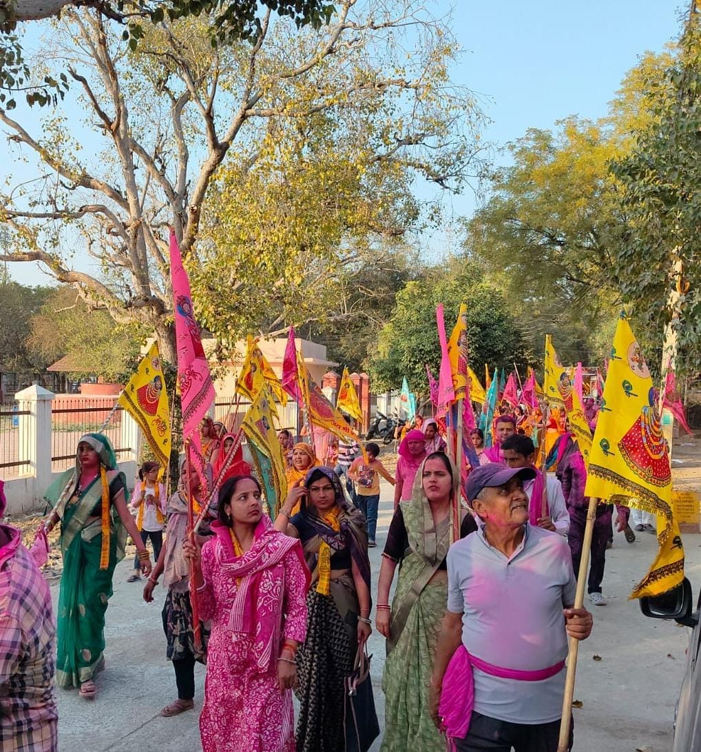 Nishan Shobha Yatra of Shri Khatu Shyam taken out