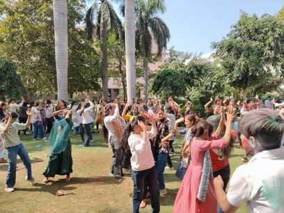 Prospective teachers celebrated with enthusiasm, discipline and cultural dignity.