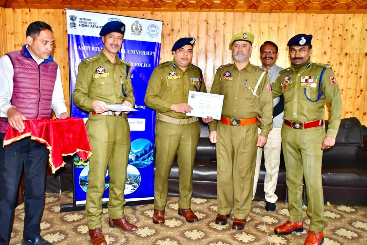 Srinagar, Jammu Kashmir Police, Tec Infused Tourism Policing, Workshop