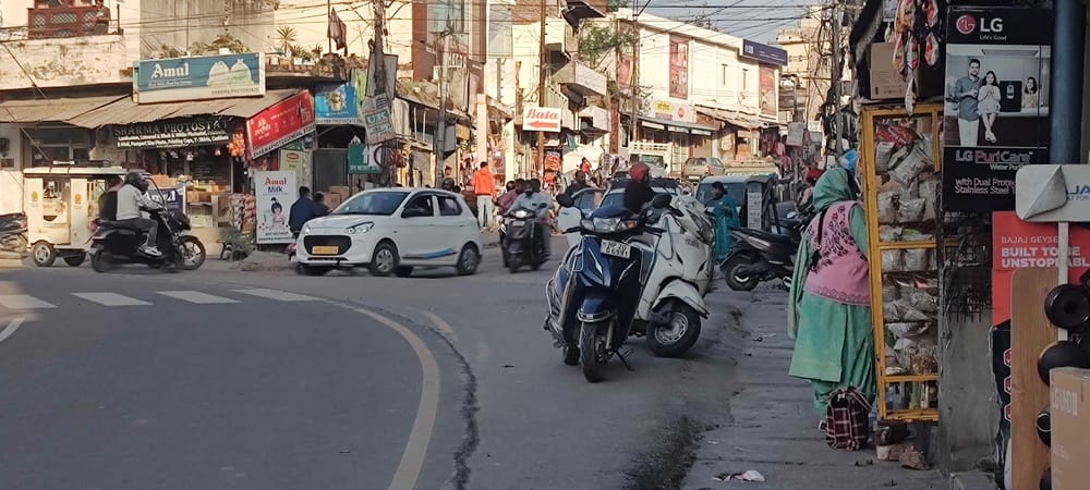 Encroachment on the NH side of the city is increasing again