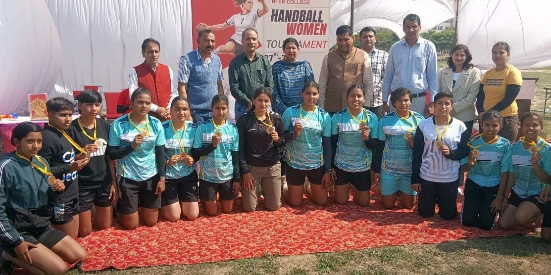 SD College Narwana became the champion of handball competition