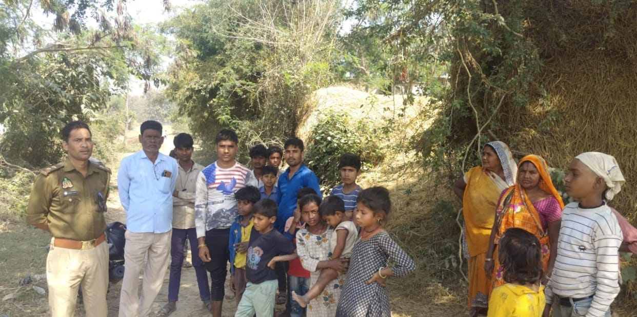 Leopard made a cow its prey, panic in several villages
