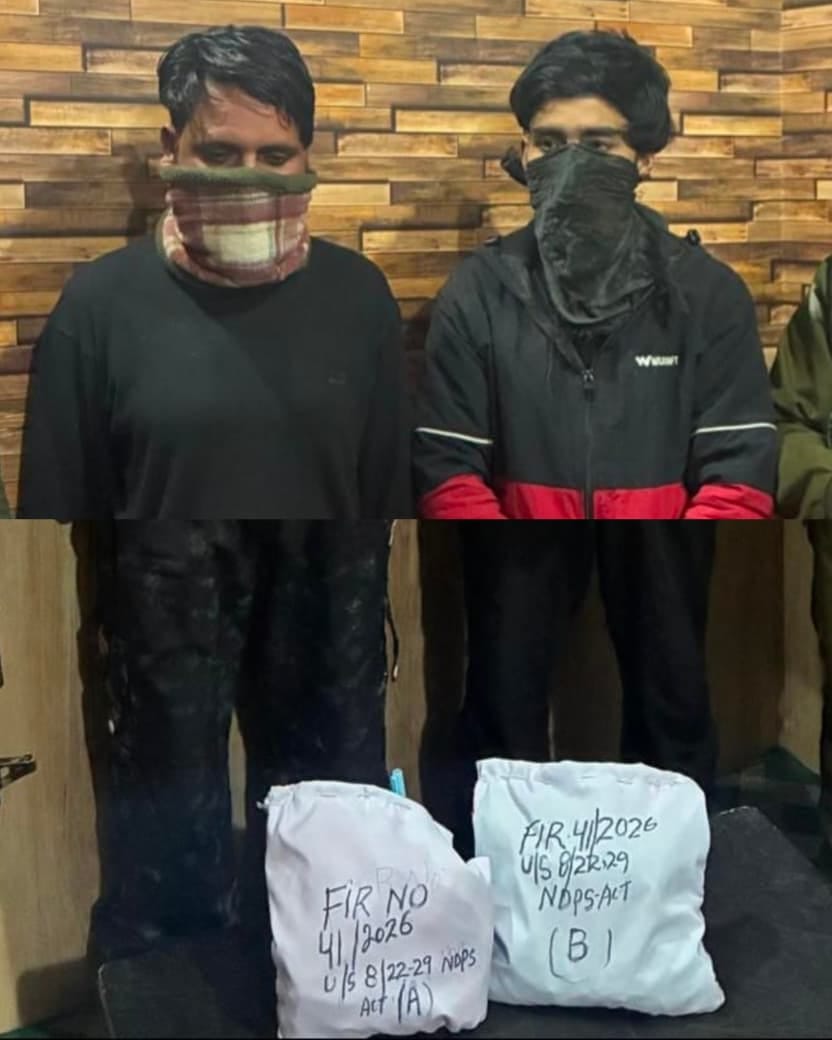 Srinagar, Two Accused Arrested, Drug Smuggling, Sopore