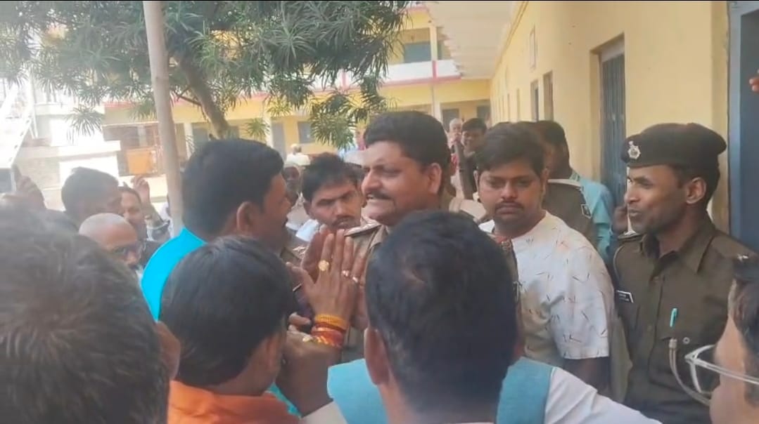 ruckus during jdu organizational elections sasaram rohtas bihar news