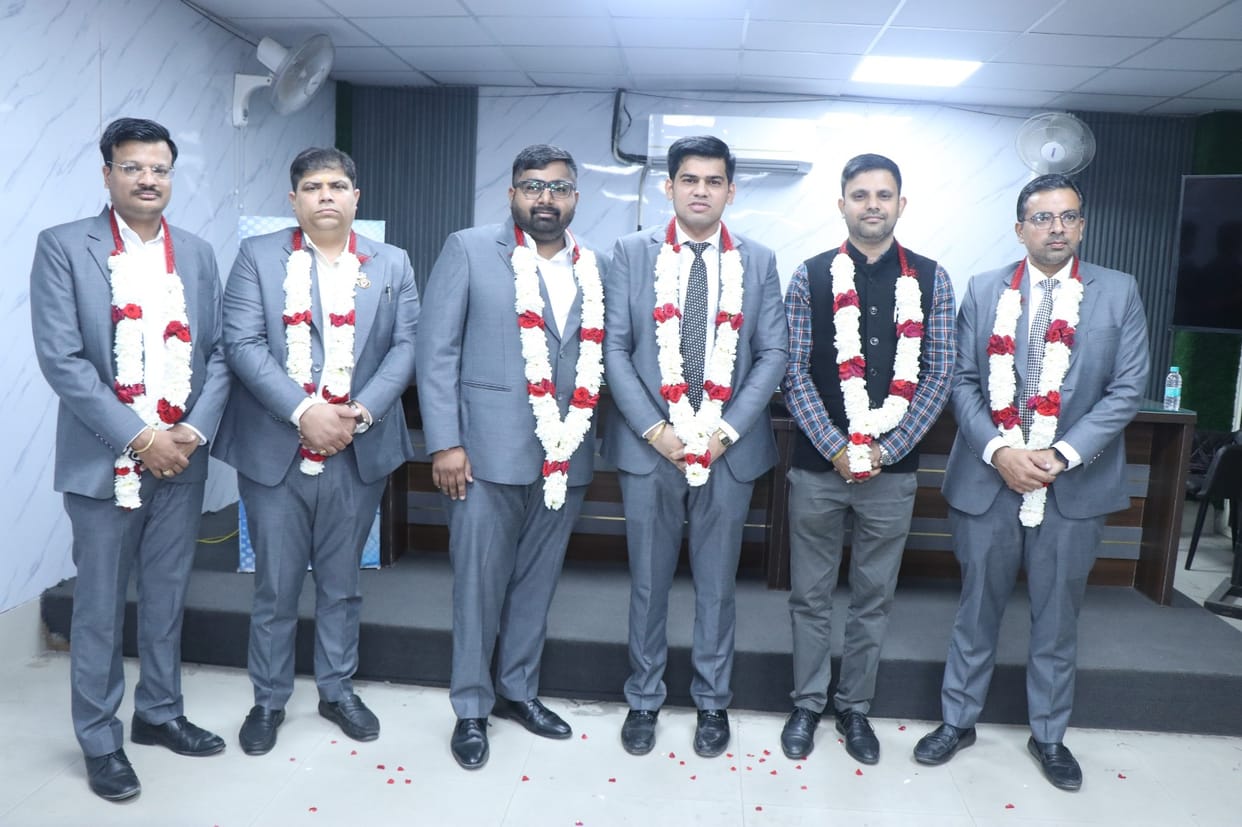 Rajat became the district president of CA Association