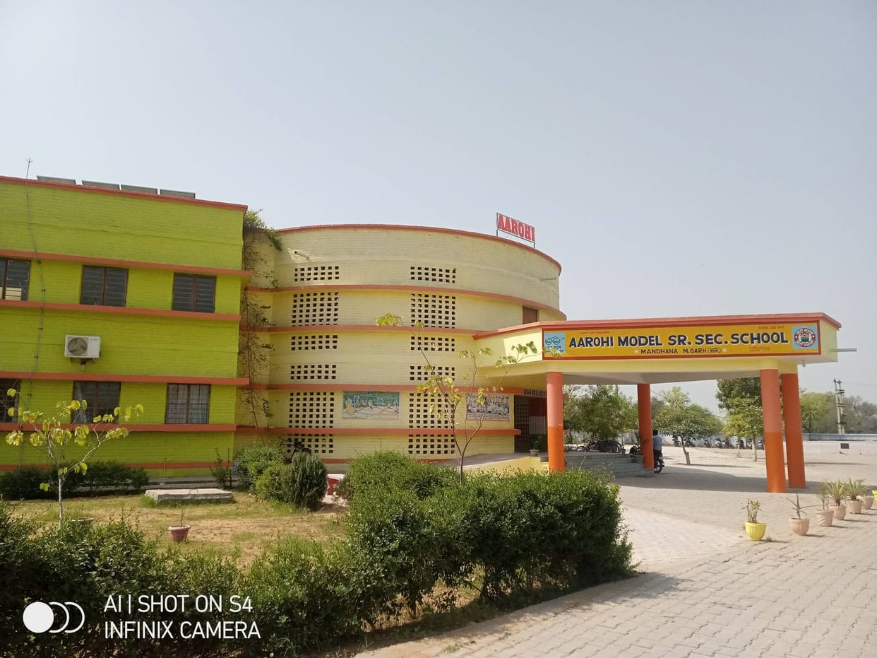 Aarohi Model School Mandhana entrance exam on 8th