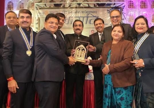 Rotarian Praveen Sanghi became the district secretary