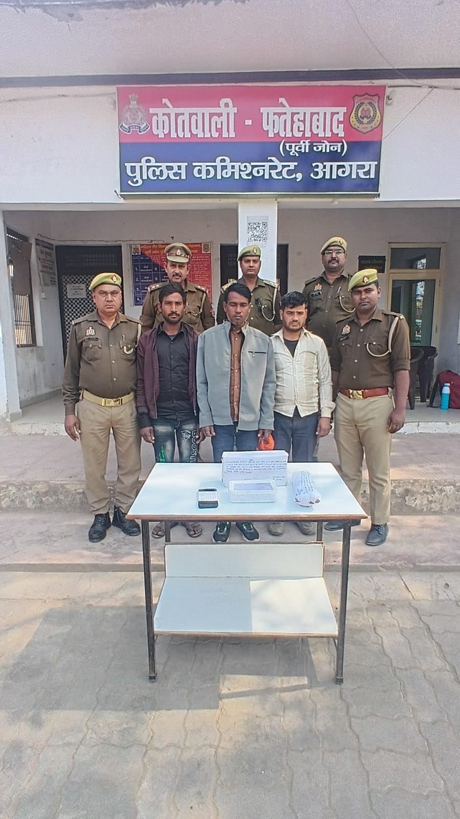 Three criminals of interstate gang of thieves arrested