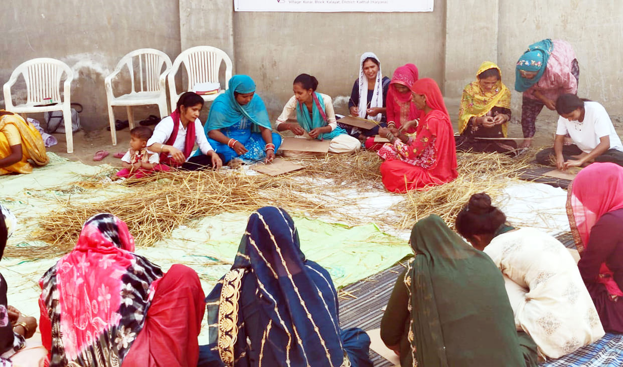 Undertook skill training to enhance livelihood