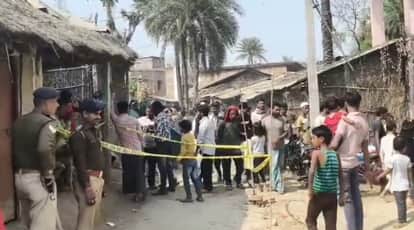 Bihar News : man beaten to death, tension prevailed in village after murder, police arrested three people.