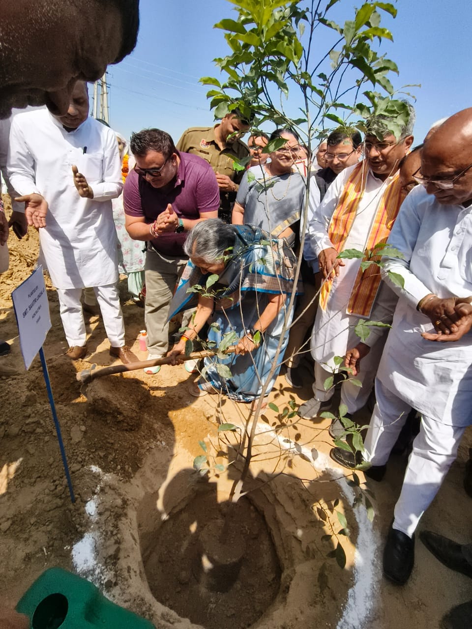 MLA inaugurated the renovation work of parks