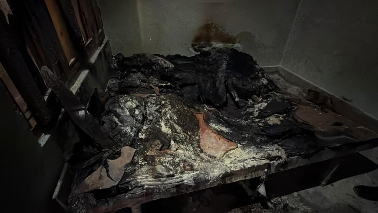 Elderly man from Chauharghati dies after being burnt in hotel room