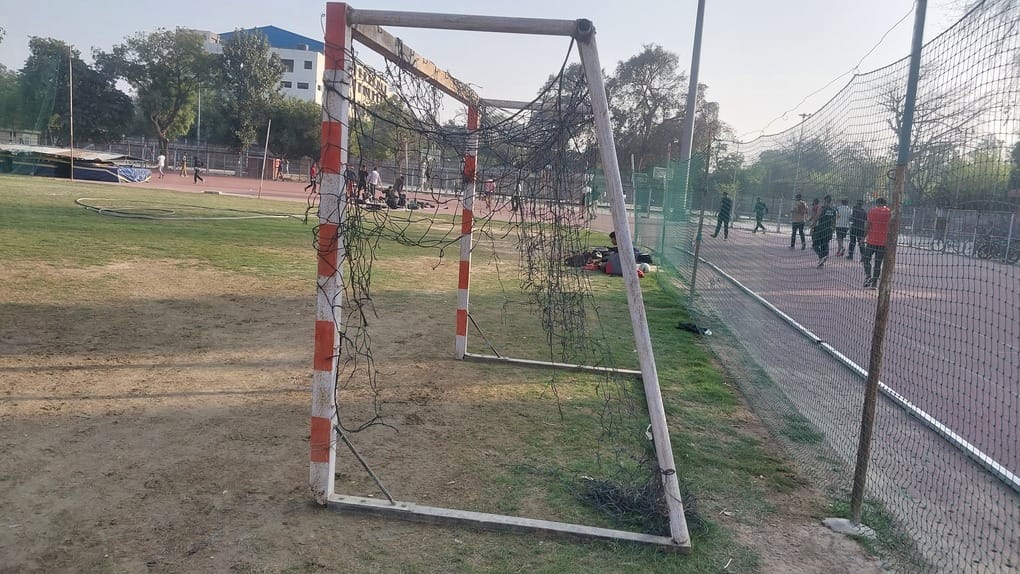 No funding for seven years, dilapidated sports equipment