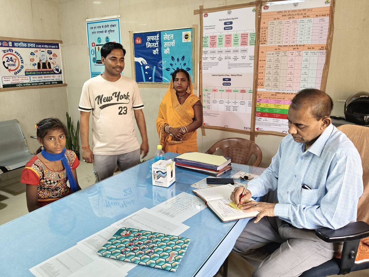 35 patients were treated at the Jan Arogya Mela.