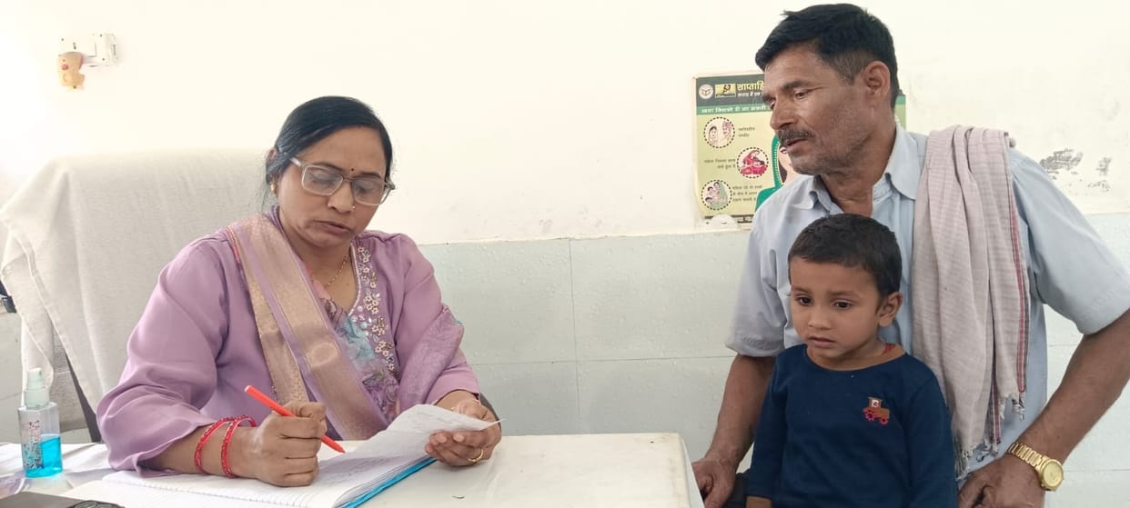 Most of the patients who came to the fair were suffering from fever and cough