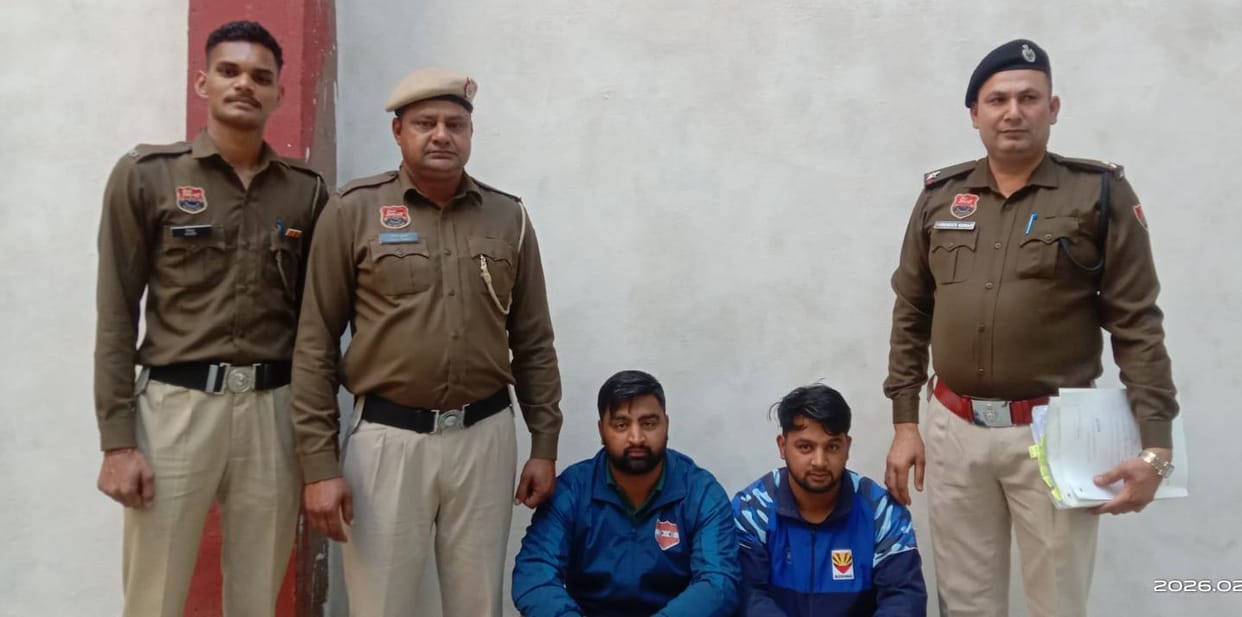 Two brothers arrested for duping people of Rs 52.80 lakh on the pretext of sending them to America