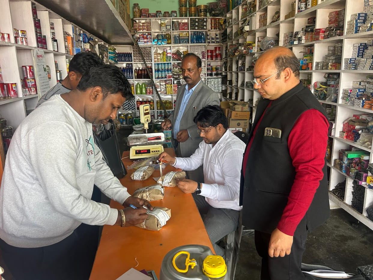 Crackdown on adulteration: Samples collected at Bhira and Chandan Chowki