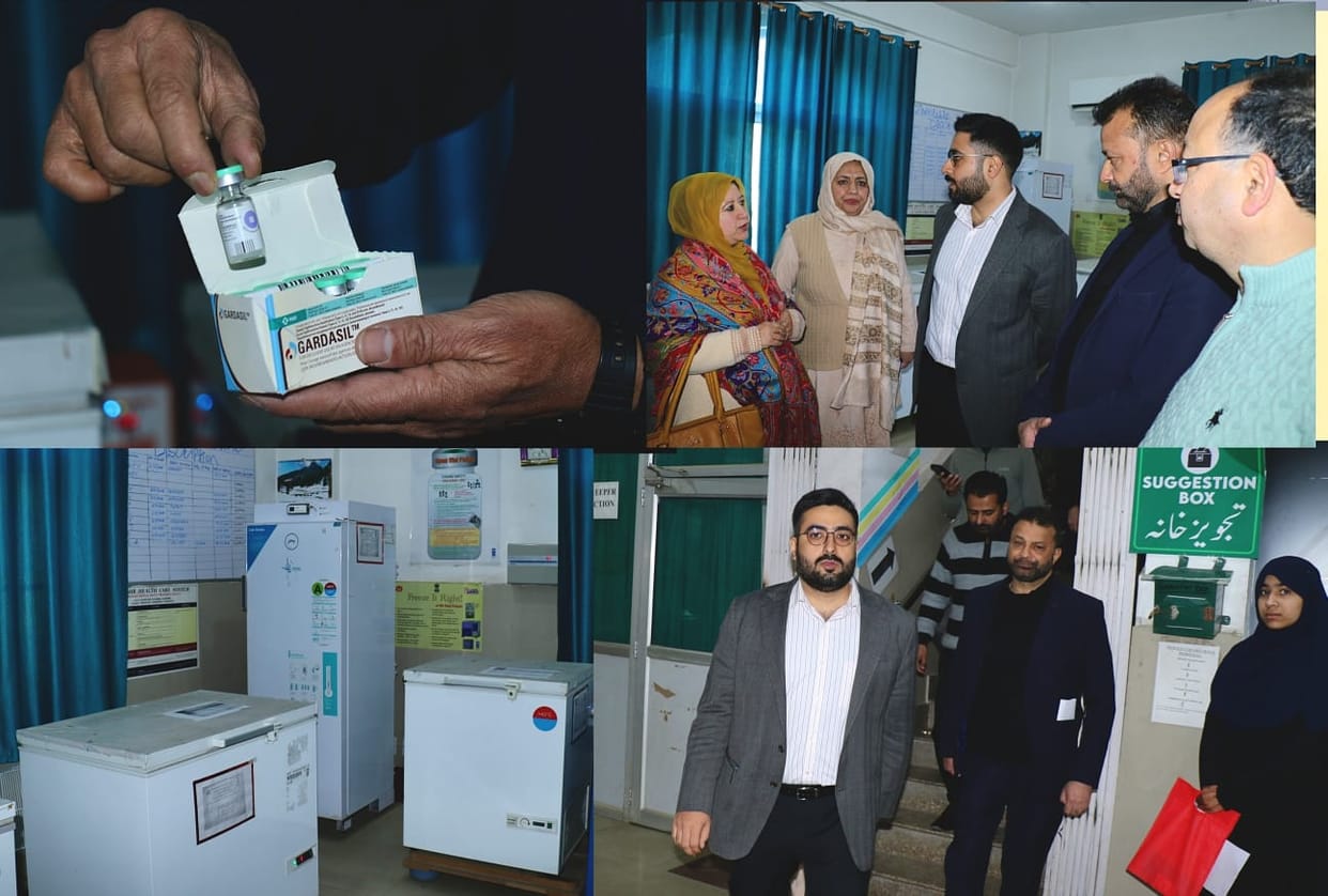 Srinagar, HPV Vaccination Drive, Start, Kashmir