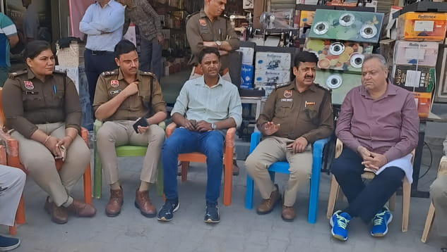 Traders gave assurance of not encroaching