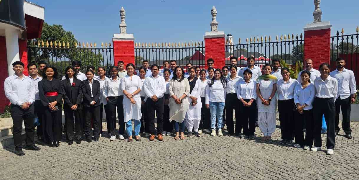 MDU students visit IMA Dehradun
