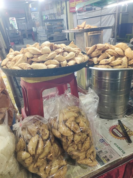 Adulterated khoya and bad oil will spoil your health.
