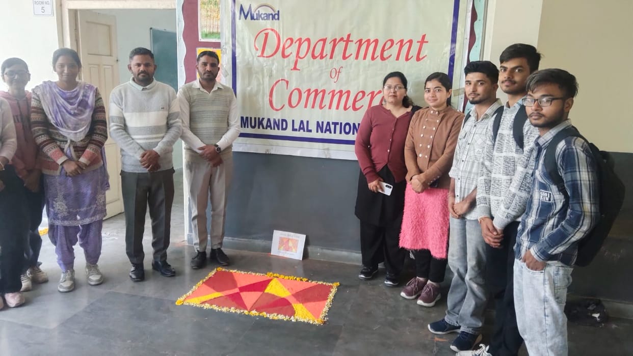 Tanisha, Mannat and Manjeet won the logo competition