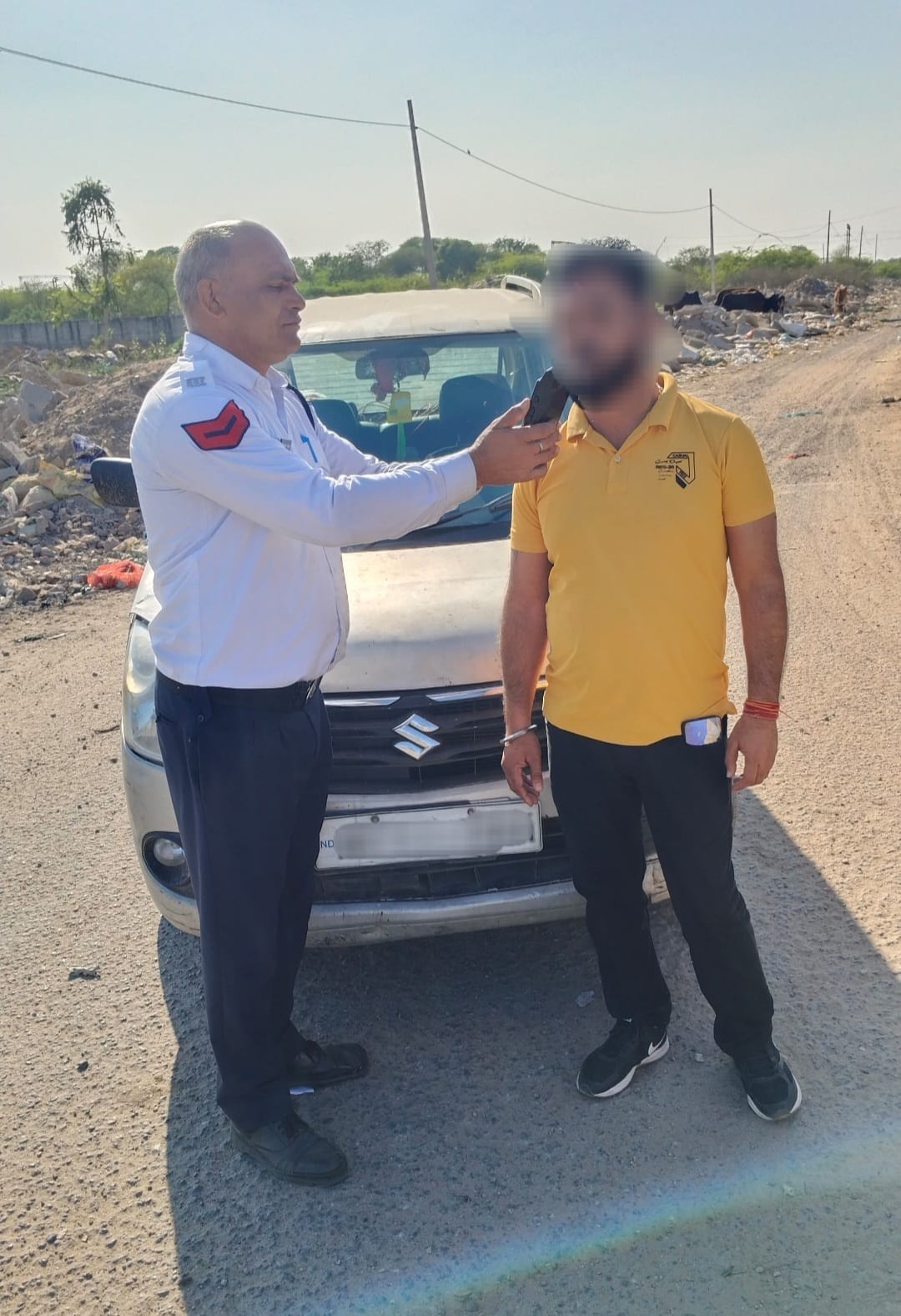 Police issued challans to 1270 drivers