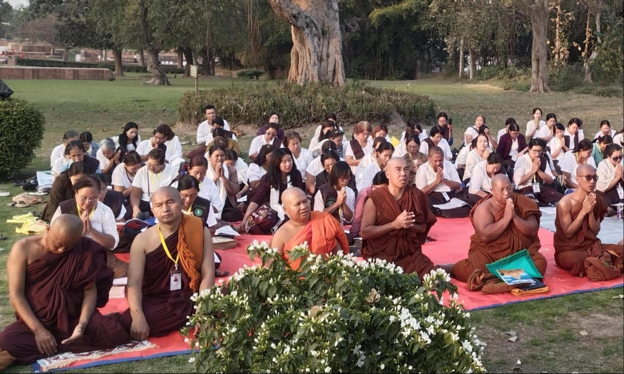Worship was done at Gandha Kuti