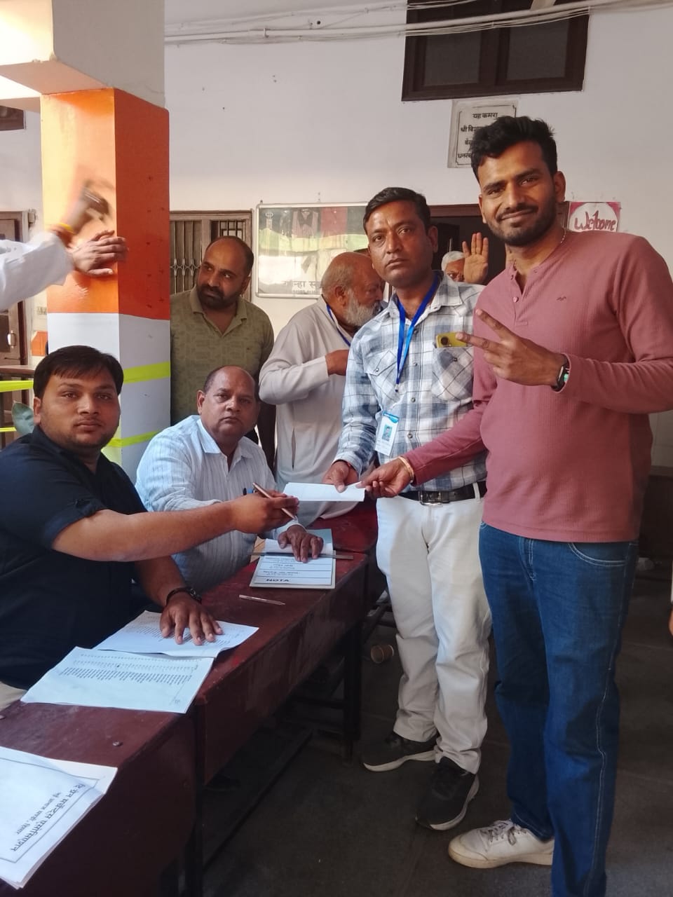 Mangeram became the head of the market, defeating Trilok Chand by 10 votes.