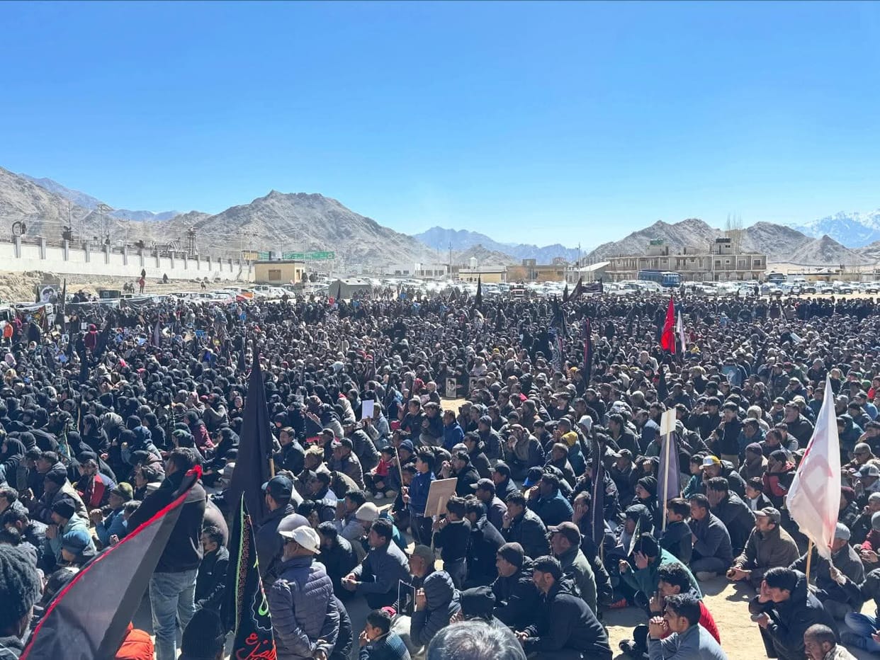 Leh, Peoples Together, Kargil And Drass, Gave Tribute to Khamnai