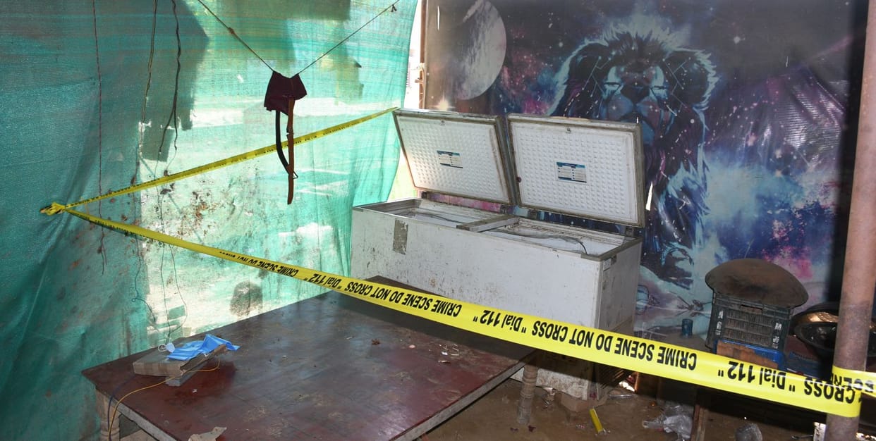 Dead body of a youth found in freezer, suspicion of murder