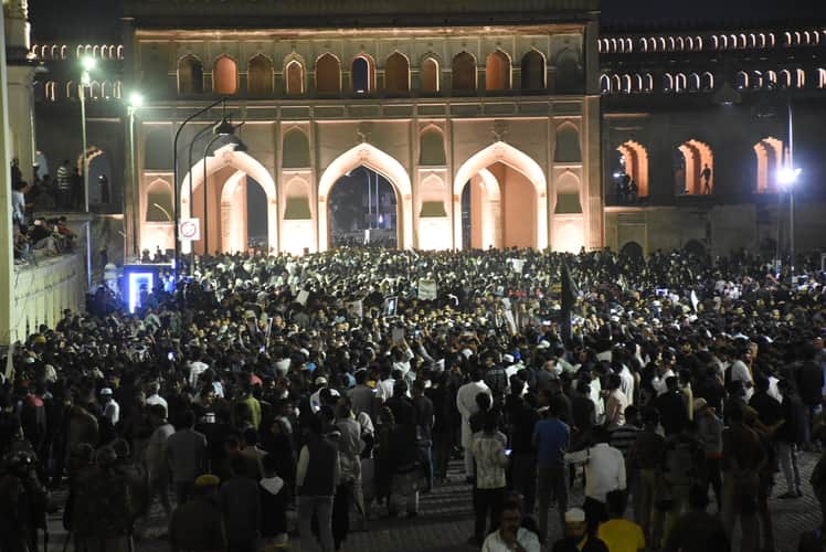 Lucknow: Lucknow plunges into silence over Khamenei's death, Imambara closed, police deployed everywhere; phot