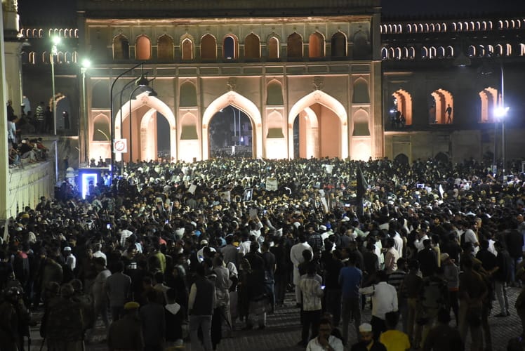 Lucknow: Lucknow plunges into silence over Khamenei's death, Imambara closed, police deployed everywhere; phot