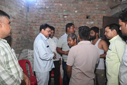 Cabinet minister visits deceased child's home, directs action against accused.