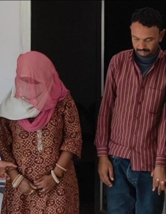 Called her lover on the pretext of meeting her and murdered her along with brother-sister-in-law and husband.