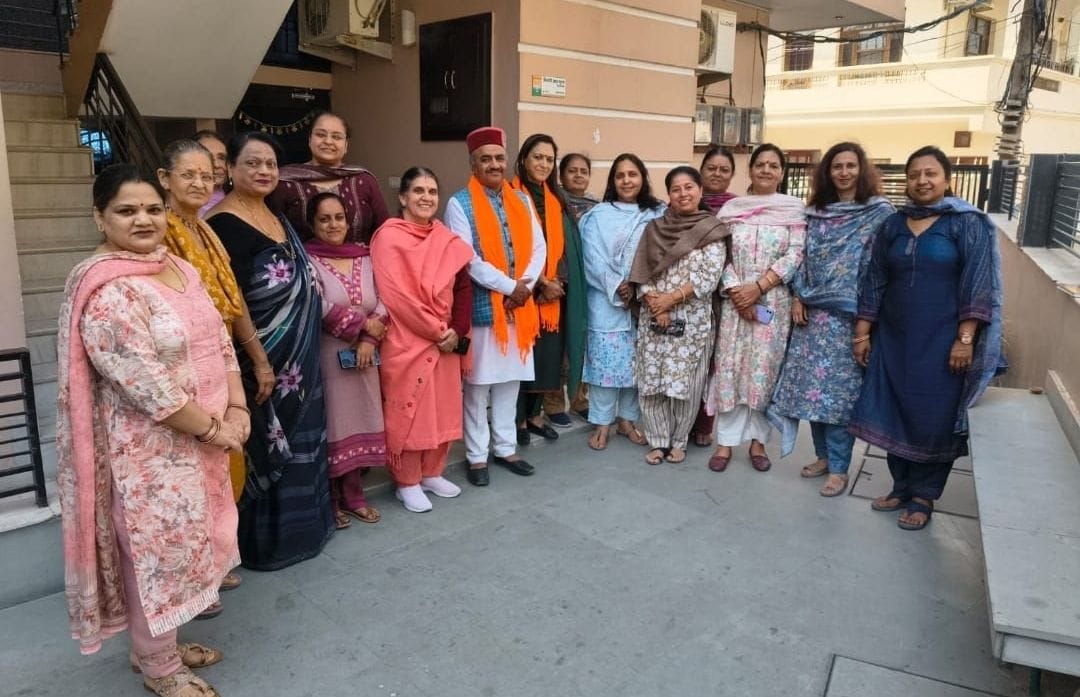 Rajiv Saizal held a meeting with workers at BJP booths and discussed election strategy.
