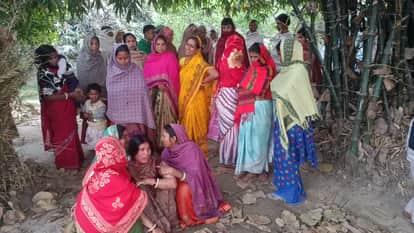 Bihar News Vaishali Elderly woman murdered by slitting her throat vaishali News hajipur murder case