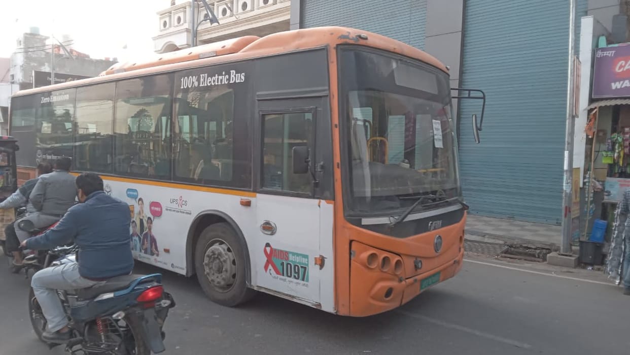 Relief: E-buses started running again till Puwaiyan and Nigohi