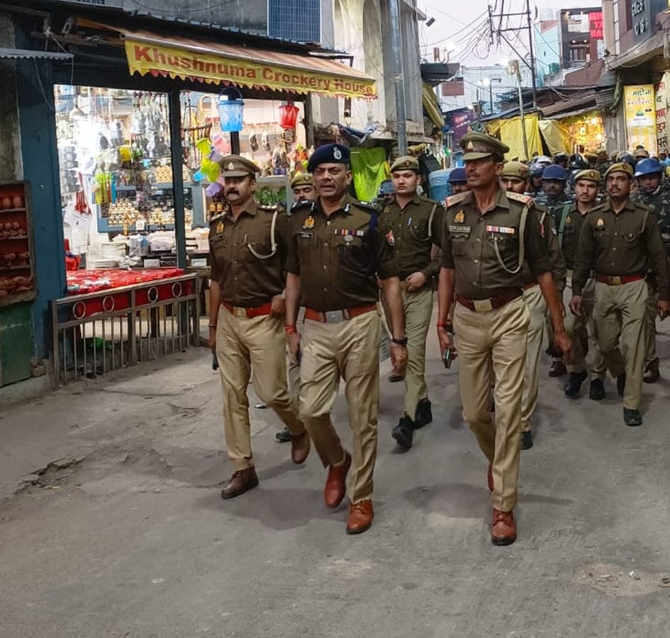 ADG reached Deva and did route march