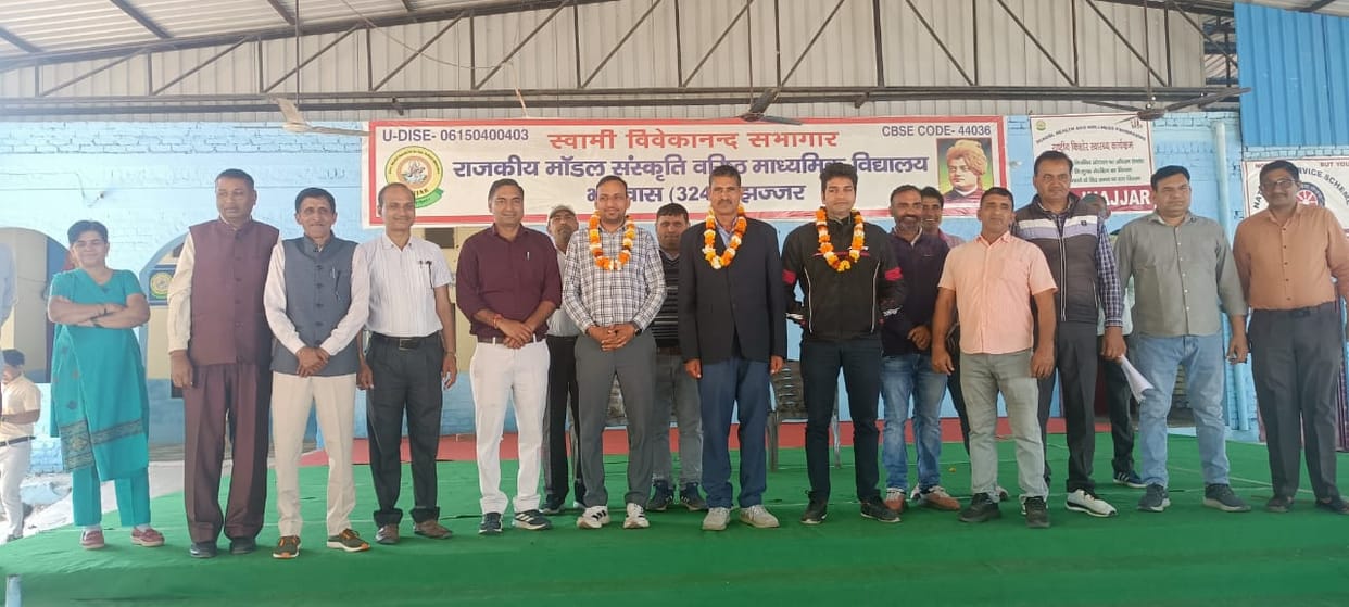 Three teachers participated in the Chandigarh Marathon