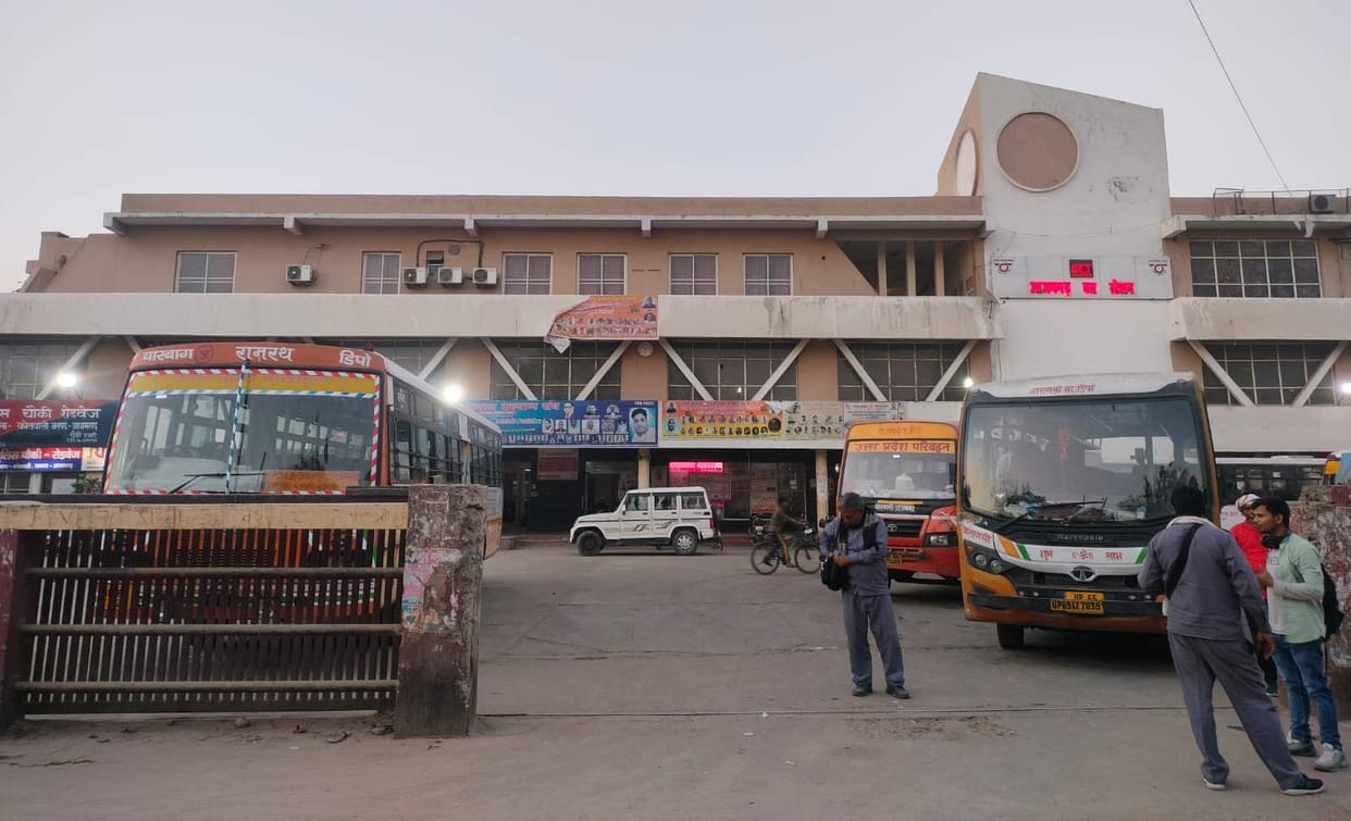 40 buses are running for Delhi and more than 150 buses are running for Lucknow.