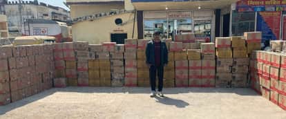 Police seized liquor worth Rs 1.68 crore hidden under poppy seeds and potatoes.