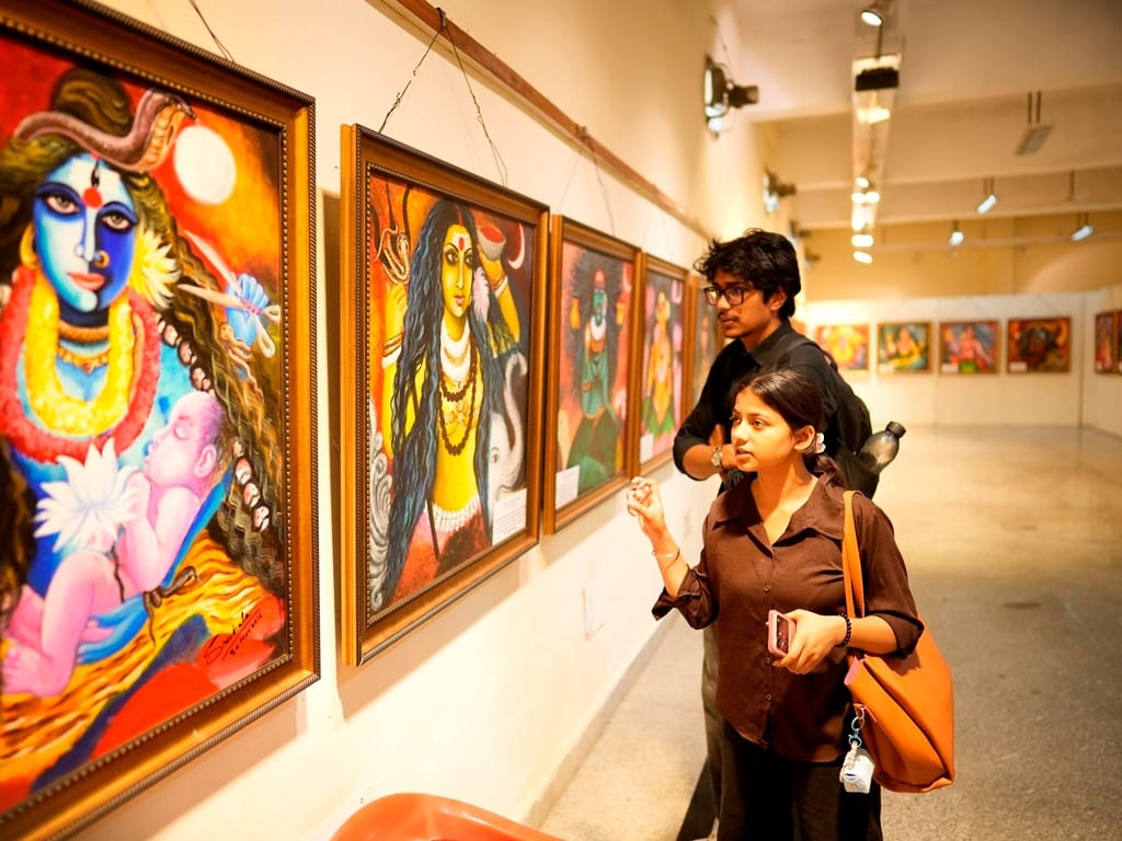 After a journey of 81 days, Eka The One exhibition reached BHU.