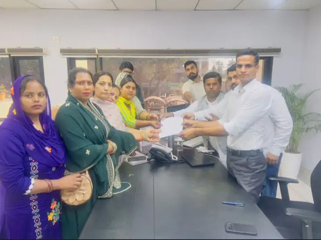 Memorandum submitted to DC against Zila Parishad Chairperson