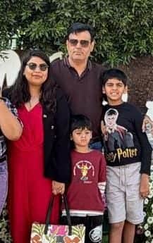 Sunil Gupta's family from Kadaura is stuck in Dubai amid the war.