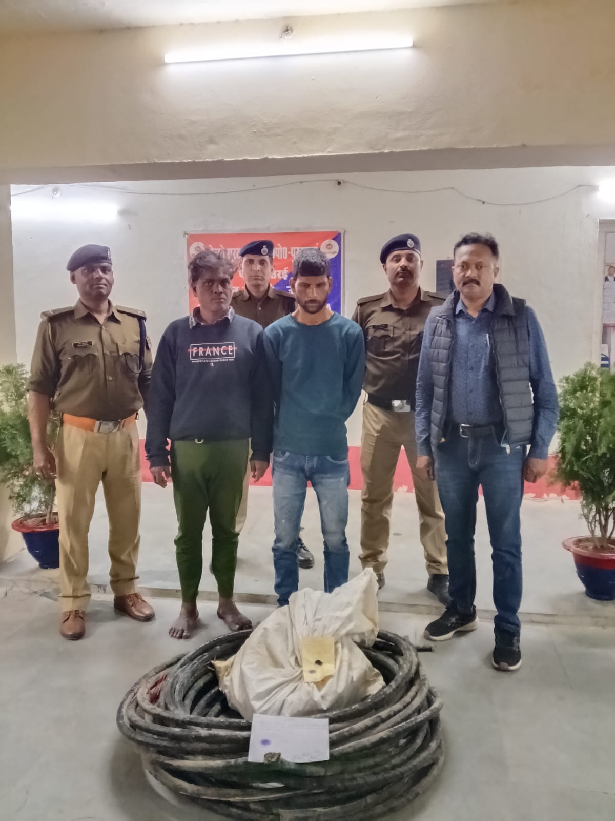 Stolen railway property recovered, two accused arrested